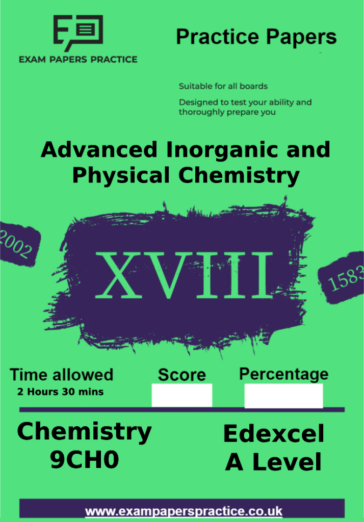 Advanced Inorganic and Physical Chemistry